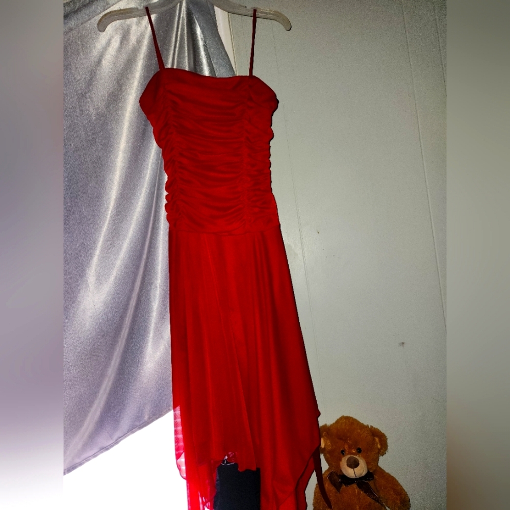 Red dress